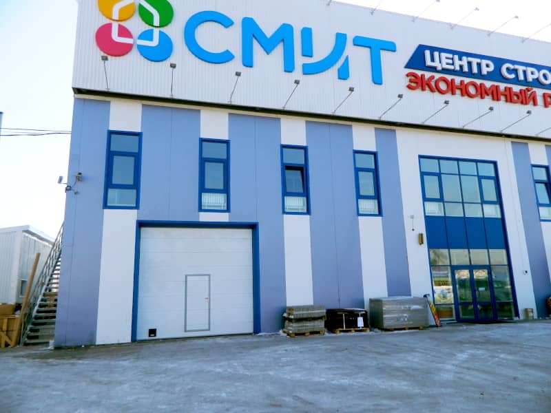 Промышленные ворота DoorHan в Астрахани с установкой